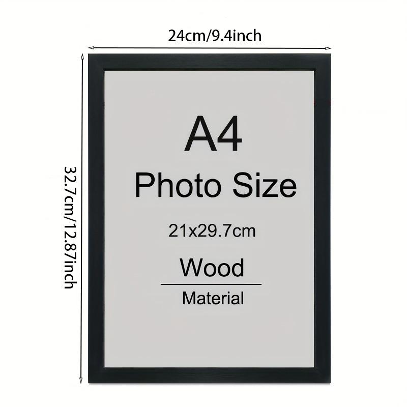 3 pièces cadres Photo en bois  - Engraved Wood Frame avis et prix